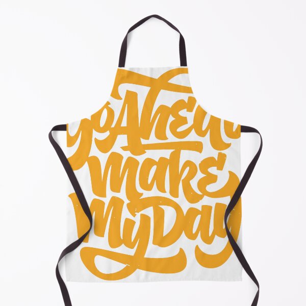 Item preview, Go Ahead Make My Day – Bold Minimalist Typography Design designed and sold by andry01.