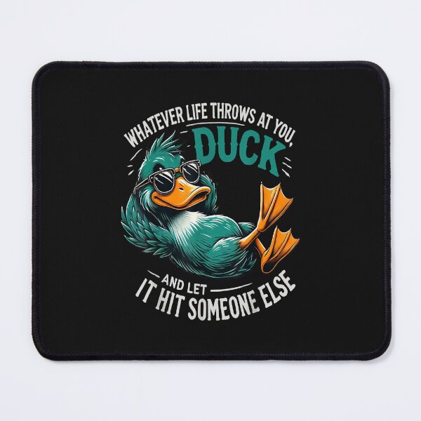 Item preview, Sarcastic Duck in Sunglasses Funny Life Advice designed and sold by davis2014.