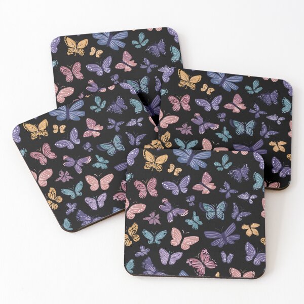 Item preview, Colorful Butterfly Pattern Aesthetic Design designed and sold by NicolasGlowArt.