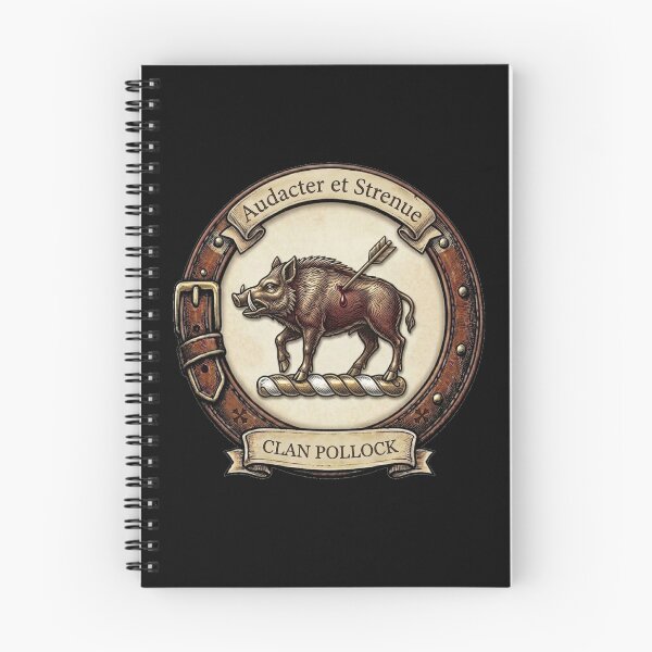 Item preview, Clan Pollock Crest designed and sold by BagTown Clans.