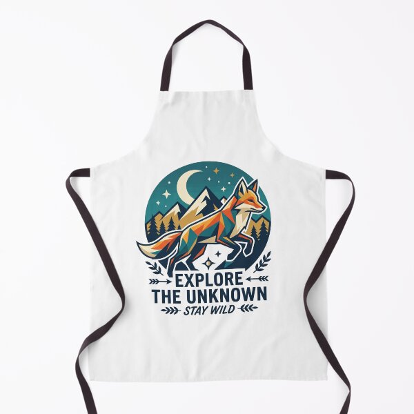 Item preview, Geometric Fox Adventure – Explore The Unknown Stay Wild Nature Design designed and sold by Rafcioo.