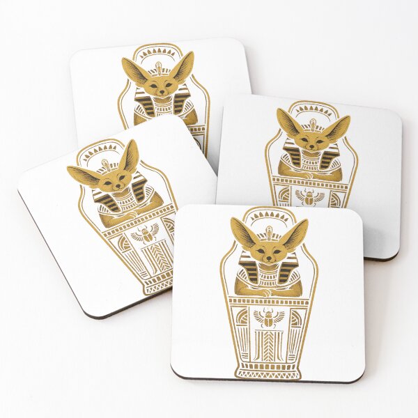 Item preview, fennec fox sarcophagus designed and sold by MythoWorldddd.