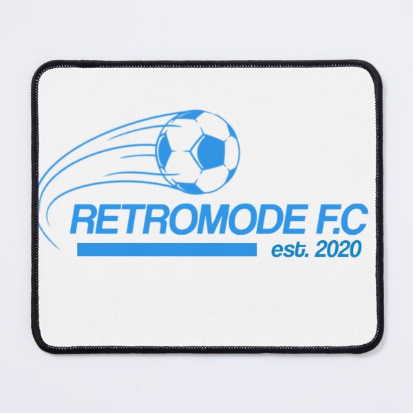Item preview, RetroMode Football Club (Blue Print) designed and sold by RetroModeTheBand.