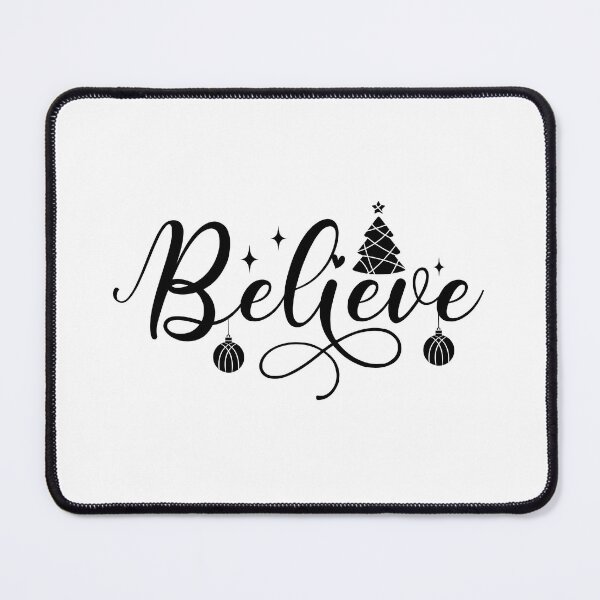 Item preview, Believe Christmas Cat Magical Feline - Inspirational Holiday Gift designed and sold by FuzionRaptor.