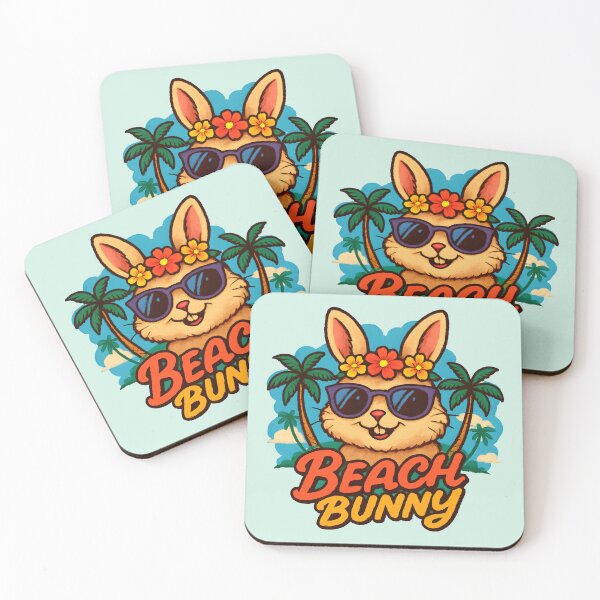 Item preview, Summer Beach Bunny 2 designed and sold by DigitalandPhoto.