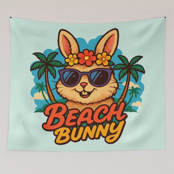 Item preview, Summer Beach Bunny 2 designed and sold by DigitalandPhoto.