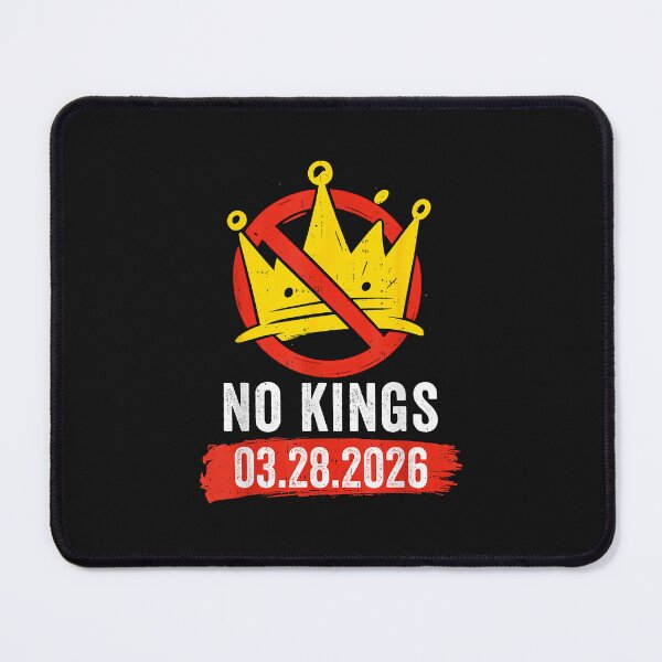 Item preview, No Kings Distressed Crown Freedom Design designed and sold by davis2014.