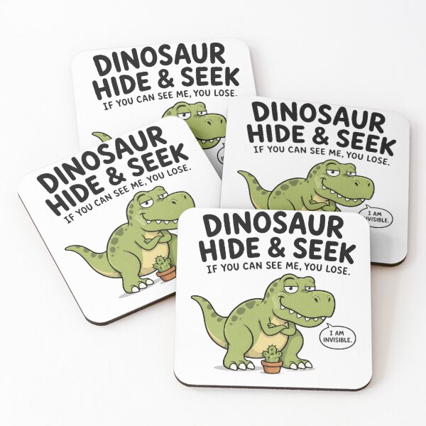 Item preview, Dinosaur funny hide and seek game designed and sold by MagicStrawberry.