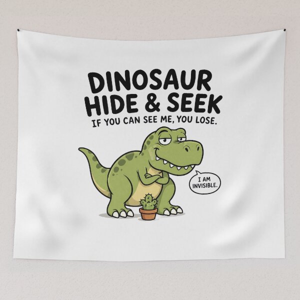 Item preview, Dinosaur funny hide and seek game designed and sold by MagicStrawberry.