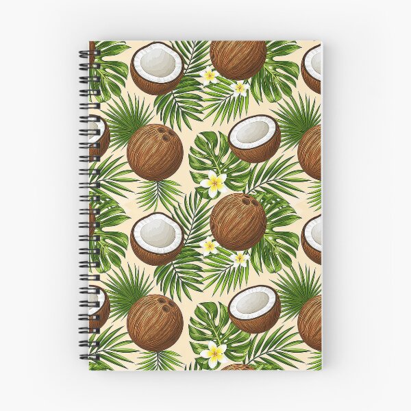 Item preview, Tropical with coconuts and leaves designed and sold by Imprearte.
