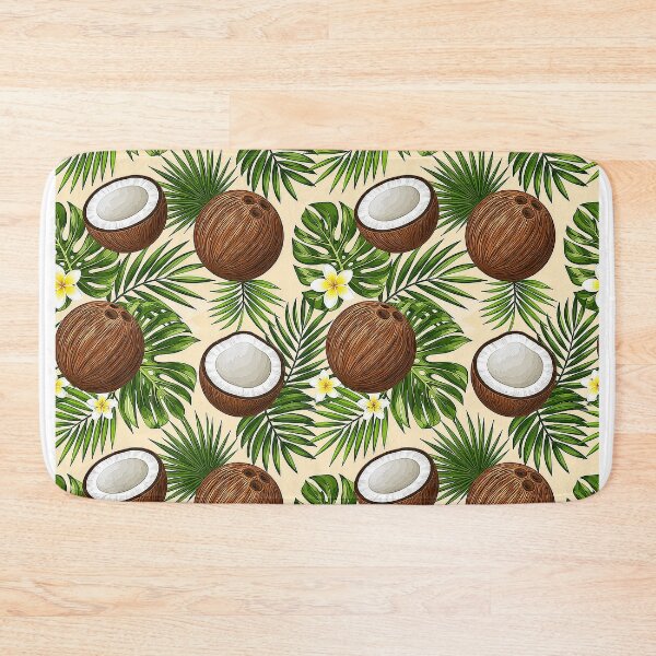 Item preview, Tropical with coconuts and leaves designed and sold by Imprearte.