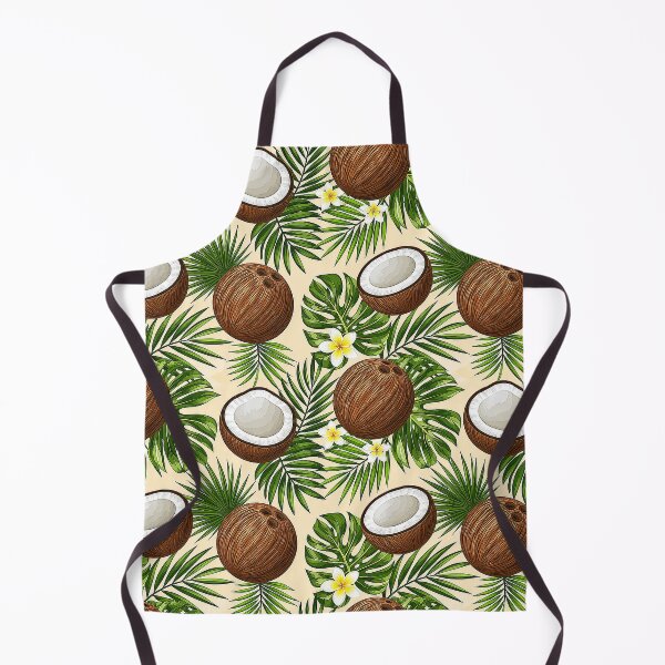 Item preview, Tropical with coconuts and leaves designed and sold by Imprearte.