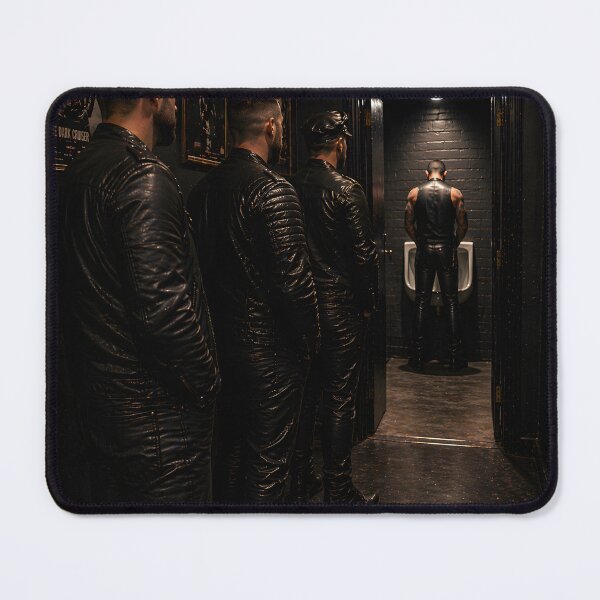 Item preview, Waiting for a piss designed and sold by Leatherandsmoke.