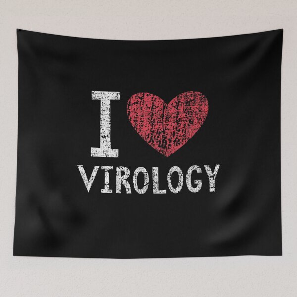 Item preview, I Love Virology Gift For Men Women Kids designed and sold by GabbyKash.