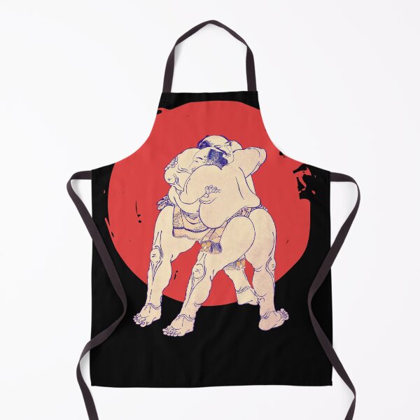 Item preview, Vintage Japanese Sumo Wrestlers Ukiyo-e Art designed and sold by area248.