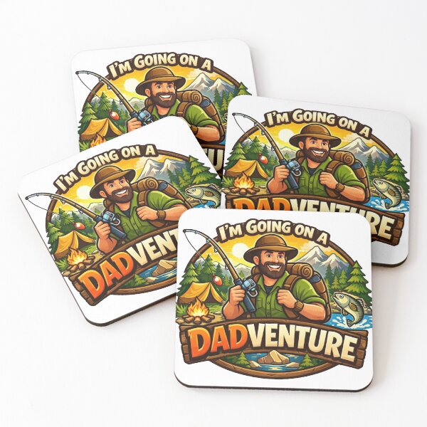 Item preview, I'm Going on a Dadventure - FISHING & CAMPING designed and sold by DadventuresAUS.