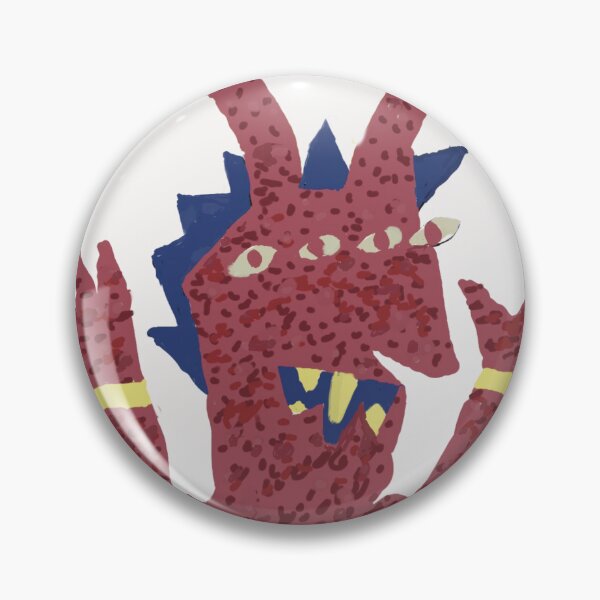 Item preview, Red spotty devil with horns designed and sold by BarryEJSmithart.