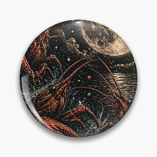 Item preview, Three Lobsters Moon 3 Crustaceans Sea Lovers Parody Meme Women Men Essential T-shirt designed and sold by Artistshert.