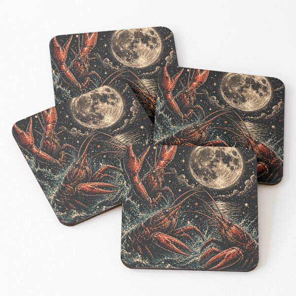Item preview, Three Lobsters Moon 3 Crustaceans Sea Lovers Parody Meme Women Men Essential T-shirt designed and sold by Artistshert.