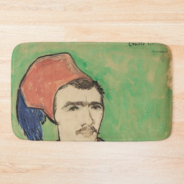 Item preview, The Zouave by Vincent van Gogh: Bold Post Impressionist Portrait Poster designed and sold by artofuniverse.