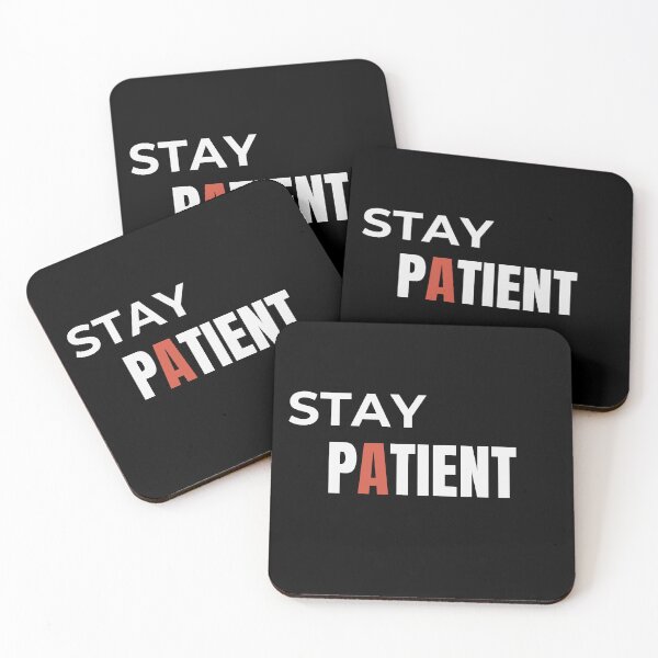 Item preview, Stay Patient T-Shirt | Trust The Process Motivation Design designed and sold by Pure Focus.