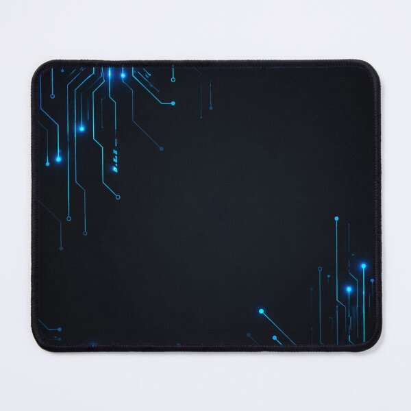 Item preview, Neon Blue Futuristic Tech Circuit designed and sold by JalwaWear.