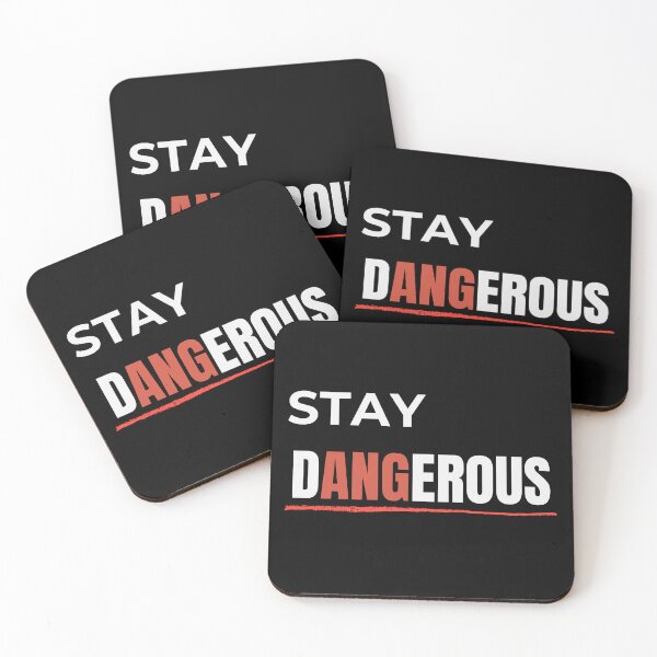 Item preview, Stay Dangerous T-Shirt | Bold Statement Motivation Design designed and sold by Pure Focus.