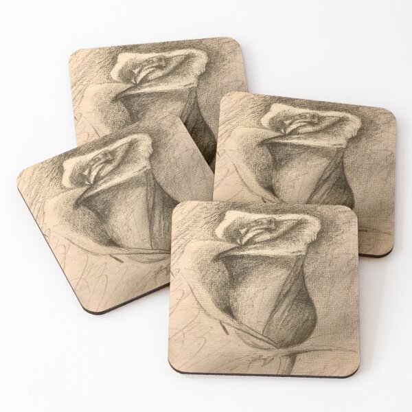 Item preview, rose drawing designed and sold by GiSilver.