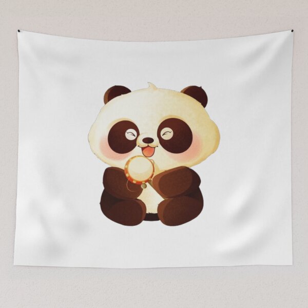 Item preview, Cozy Panda Chinese Lantern Art | Kawaii Panda Lunar New Year Gift | Warm Panda Design designed and sold by SOLIORA  ATELIER.