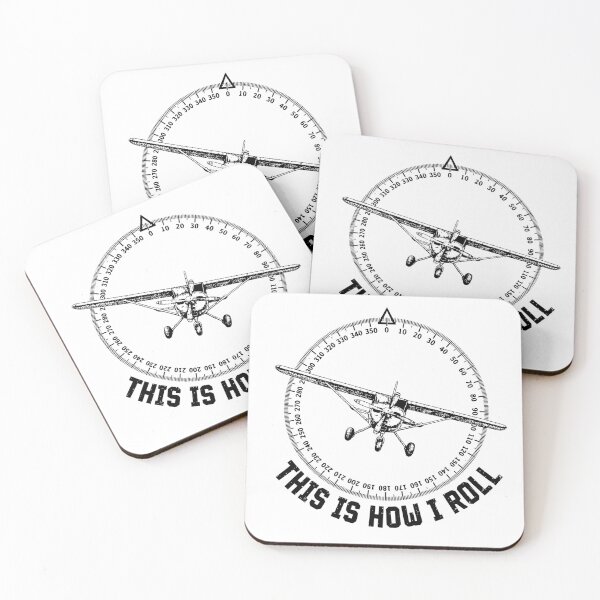 Item preview, This Is How I Roll Funny Pilot Aviation Airplane Quote designed and sold by JackCurtis1991.