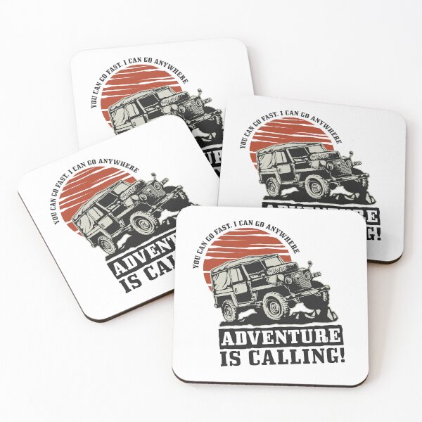 Item preview, Adventure Is Calling Off Road Jeep T-Shirt designed and sold by Ofloom.