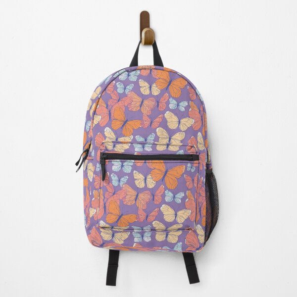 Item preview, Pastel Butterflies Purple Nature Pattern Design designed and sold by NicolasGlowArt.