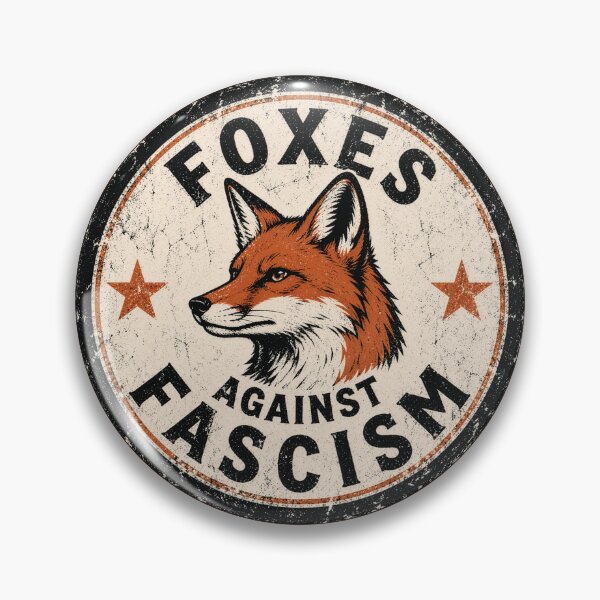 Item preview, Foxes Against Fascism designed and sold by irregulargoods.