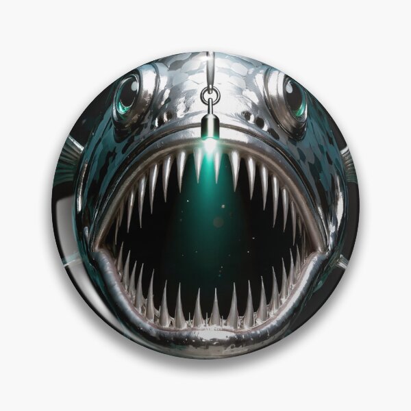 Item preview, The Angler Fish Print designed and sold by Lichentroupe63.