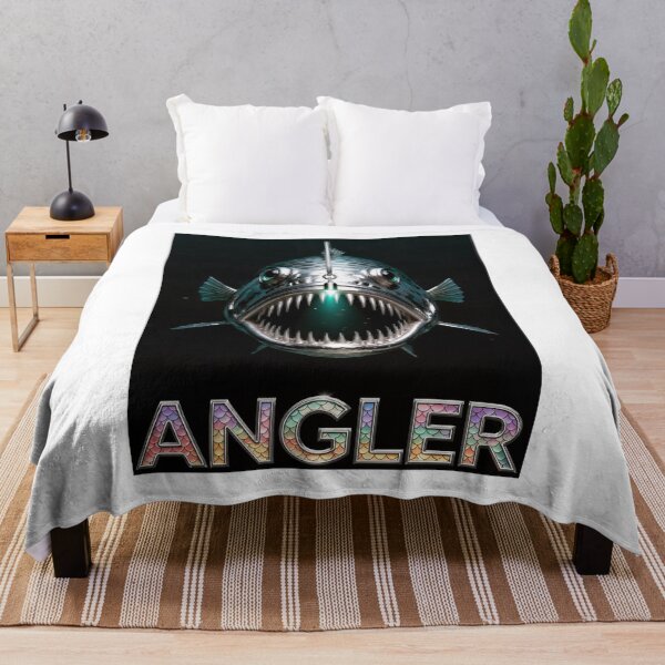 Item preview, The Angler Fish Print designed and sold by Lichentroupe63.