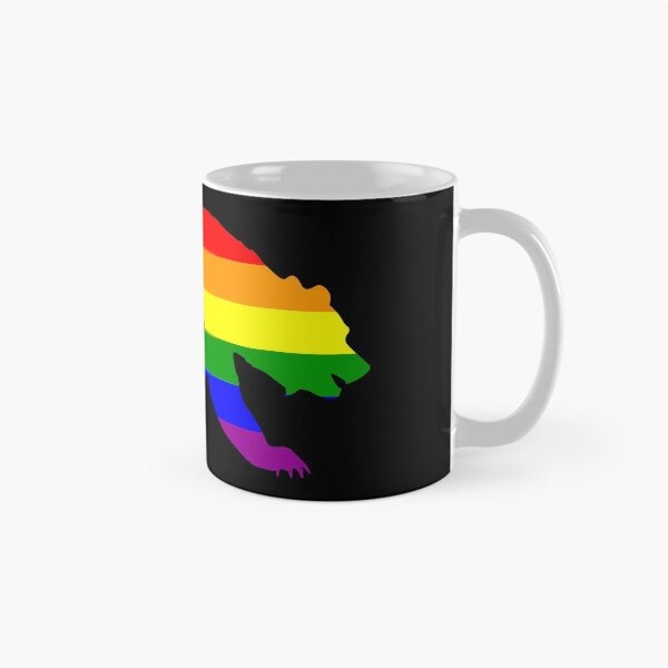 Item preview, Gay Bear Pride - LGBT Flag Bear Paw designed and sold by Sleazoid.