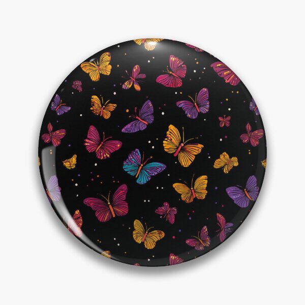 Item preview, Vibrant Butterfly Swarm Pattern Nature Lover designed and sold by NicolasGlowArt.
