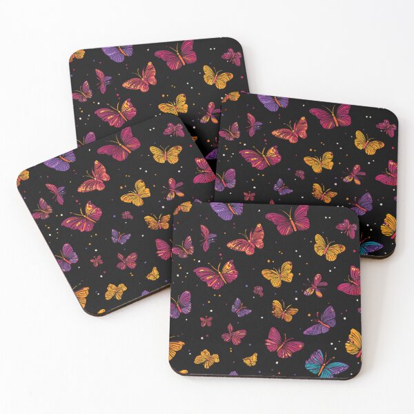 Item preview, Vibrant Butterfly Swarm Pattern Nature Lover designed and sold by NicolasGlowArt.