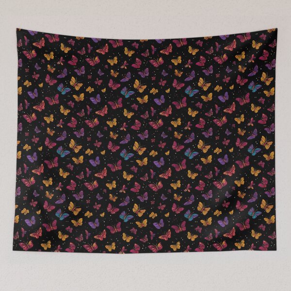 Item preview, Vibrant Butterfly Swarm Pattern Nature Lover designed and sold by NicolasGlowArt.
