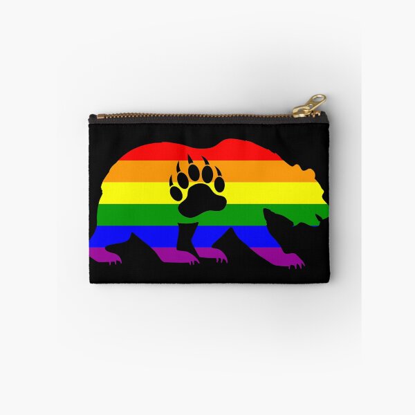 Item preview, Gay Bear Pride - LGBT Flag Bear Paw designed and sold by Sleazoid.