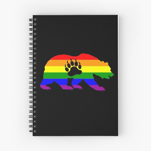 Item preview, Gay Bear Pride - LGBT Flag Bear Paw designed and sold by Sleazoid.