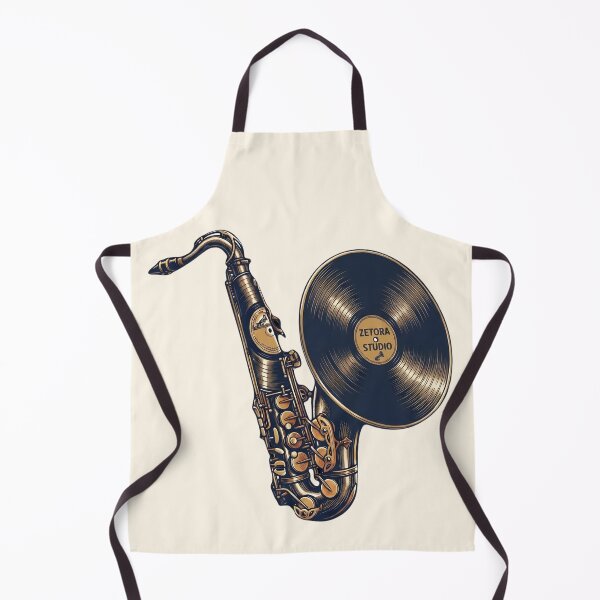 Item preview, Vintage Saxophone Vinyl Record Anatomy designed and sold by ZETORA Studio.