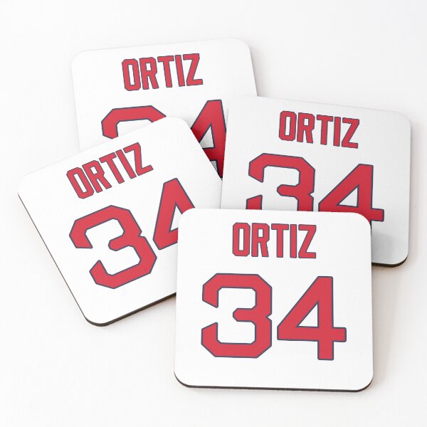 Item preview, David Ortiz #34 (Red Sox) designed and sold by Turnstile Sports.
