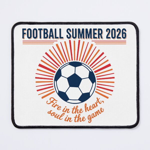 Item preview, Football Summer 2026: Global Ball Energy Art designed and sold by MalisoStickers.
