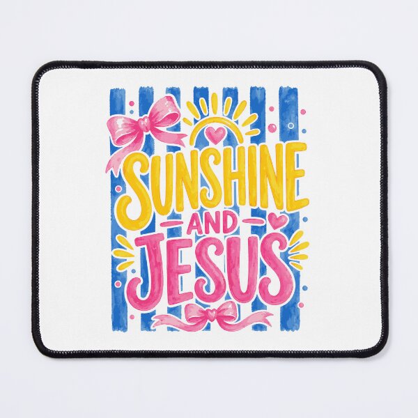 Item preview, Sunshine and Jesus Christian watercolor design designed and sold by Pattranit56.