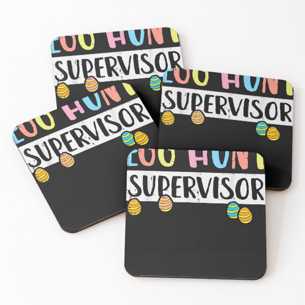 Item preview, Egg Hunt Supervisor Colorful Spring Design designed and sold by davis2014.