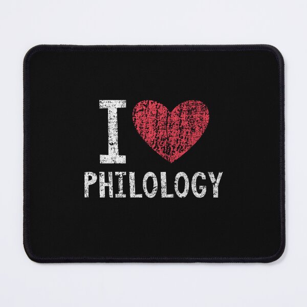 Item preview, I Love Philology Gift For Men Women Kids designed and sold by GabbyKash.