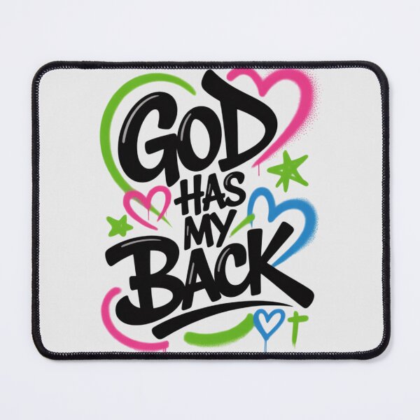 Item preview, God has my back designed and sold by 123ks.