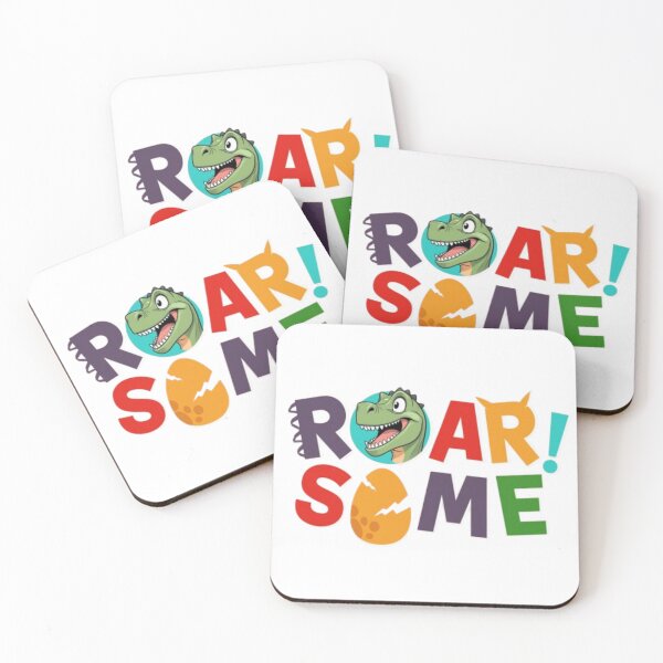 Item preview, Roar I’m 3 – Cute Dinosaur 3rd Birthday Design designed and sold by MeowLoka ⭐⭐⭐⭐.