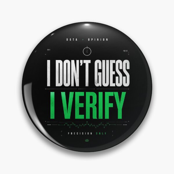 Item preview, I Don’t Guess I Verify Shirt – Engineer & Data Analyst Humor Tee designed and sold by IdentityThread.